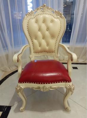 Crooked Legs Classic French Furniture / French Look Furniture Red Color Seat