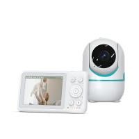 3.2 Inch No WiFi Baby Monitor with 360 Pan Tilt Camera and Night Vision