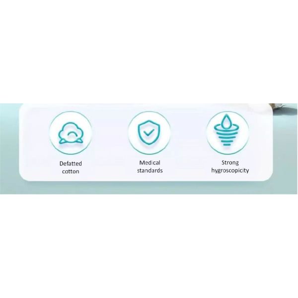 Refined Absorbent Medical Cotton Balls Pack 100g Product Composition 100% Pure Cotton
