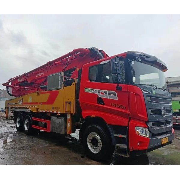 Used SANY SY5332THB490C-8S Concrete Pump Truck – 2022 Model | 49m Boom | 300kW Engine | 170 m³/H Output | 0-2000h