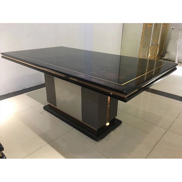 Столешница облицовки узелка обеденного стола дизайна домашней мебели роскошная