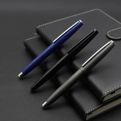 Matte Business Gift Roller Ball Pen 0.5mm Signature Pen Metal Gel Pen Custom Logo