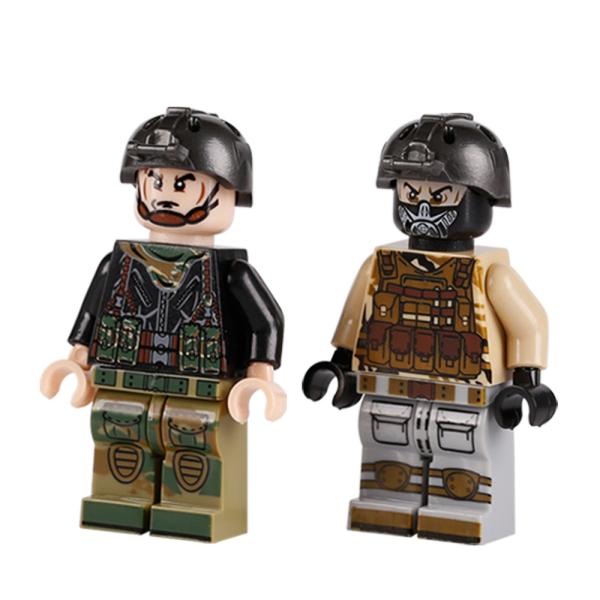 WW2 modern military model special forces soldier mini figures building blocks