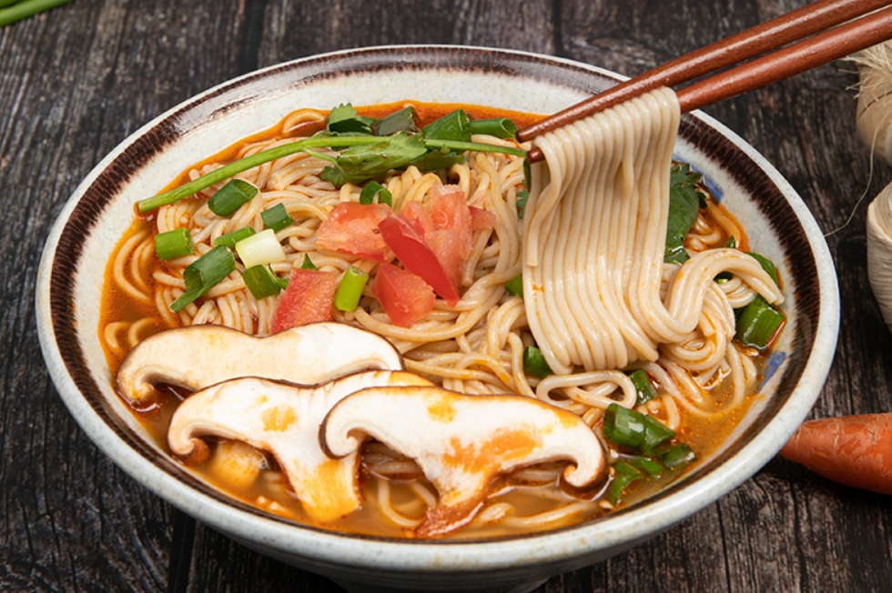 Большая часть лапш Shirataki овса замены еды вегетарианского момента времени еды халяльная Konjac