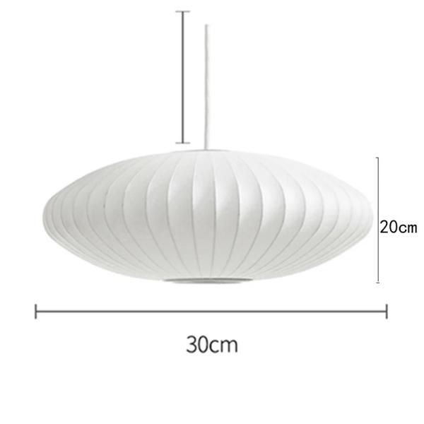 Cocoon Pendant Lamp Minimalist silk lantern japanes style noguchi lamp(WH-AP-543)