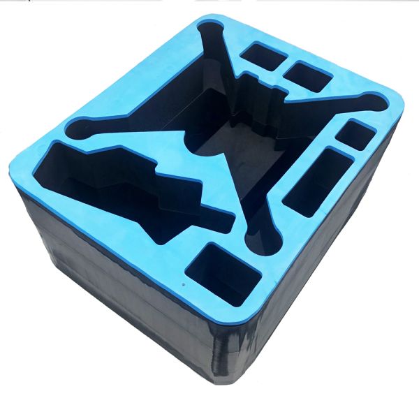 Heavy Duty DJI Phantom Quad Copter Hard Eva Case With Custom CNC Foam Tray Inside
