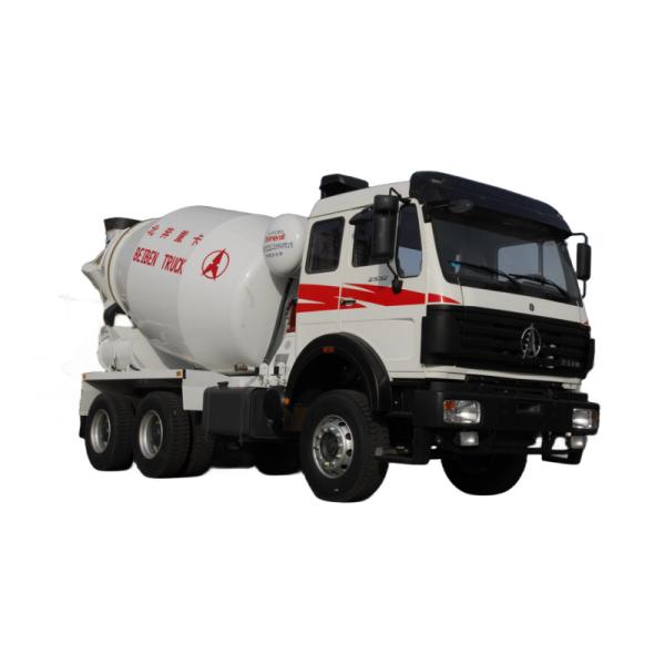 Diesel Fuel Type BEIBEN Mixing Truck 6×4 380HP With High Safety