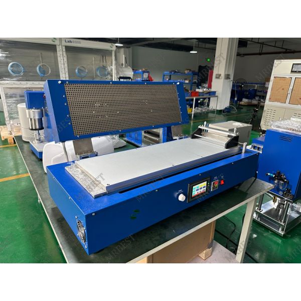 Настольное аккумулятор вакуумная пленка покрытие ленты литья оборудование 800 мм регулируемый