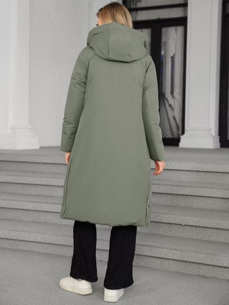 104cm 106cm 108cm 110cm Waterproof Down Coat Women'S Water Resistant Puffer Jacket