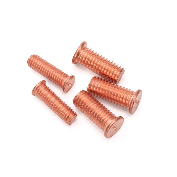 ISO13918 DIN 32501 Bright Finish Aluminium M3 Welding Bolts for Stainless Steel 1/2-13 Threaded Studs GB Standard Aluminium