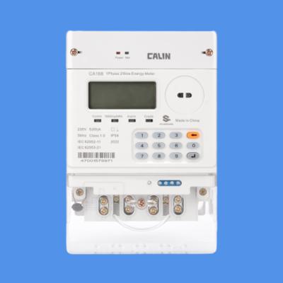 Conception compacte et basée sur le clavier Compteurs d'électricité prépayés de type partagé pour les locataires Applications de large gamme