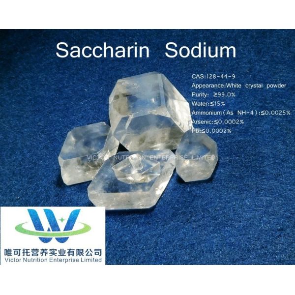 Saccharin Sodium Sodium Saccharin 8-12 Mesh Food Grade Sweeteners for Customization