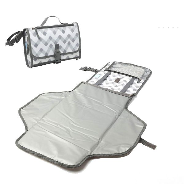 Baby Diaper Bag Customized Color Fashion Diaper Bags Nappy Wet Bag with Solid Pattern