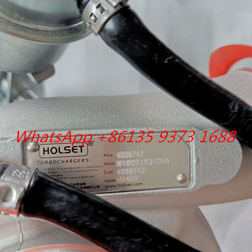 Cummins QSL diesel engine part turbocharger HX40W 4039932 4039743 4039742 for Hyundai