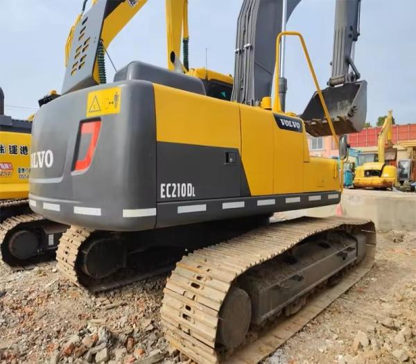 Vollvo 210D de segunda mão de 123 kW de potência com motor Vollvo D5E 22800kg Em bom estado