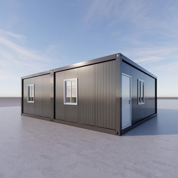 Maison modulaire préfabriquée bon marché Container amovible Maison mobile avec chambres salle de bains Toilette