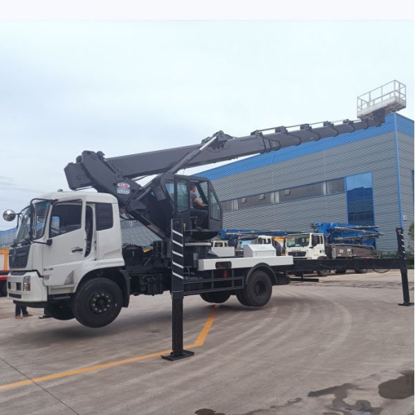 Подгонянная тележка рабочей платформы 45m воздушная для крытой & на открытом воздухе работы