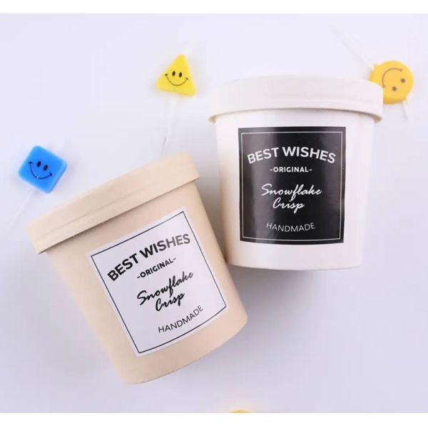 ODM Best Wishes Thank You Washi Tape Food Pack Sticker For Business Packaging
