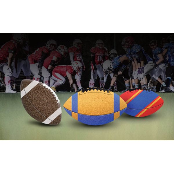 Доказательство носки сопротивления футбола шарика рэгби пробочки Eco старея