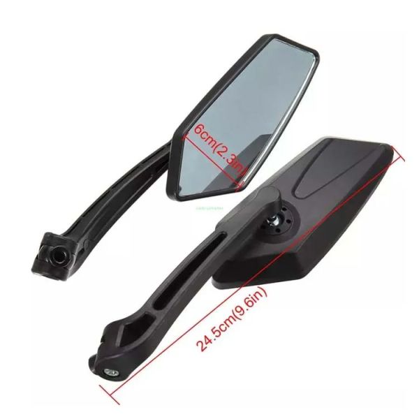 Mirror Type Plane Mirror Custom Scooter Bar End Side Mirrors for Motorcycles