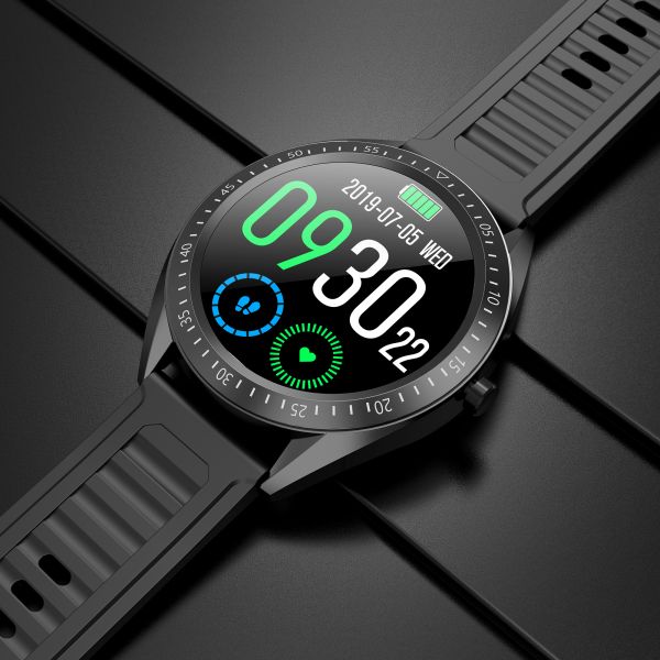 Силикон температуры тела Вристбанд тарифа сердца 1,3 дюймов умный