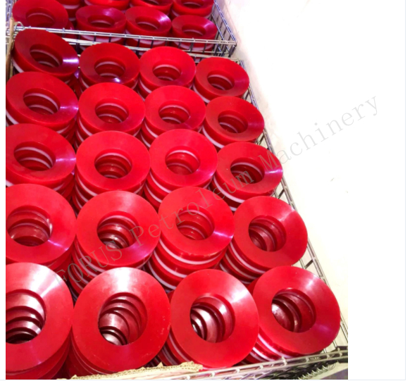 Anti Corrosion Mud Pump Parts Cylinder Valve Rubber Wear Resistance