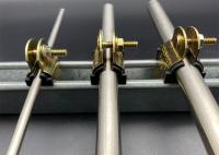 Zinc Plated TPE ZSI cushion clamp for OD size tube pipe