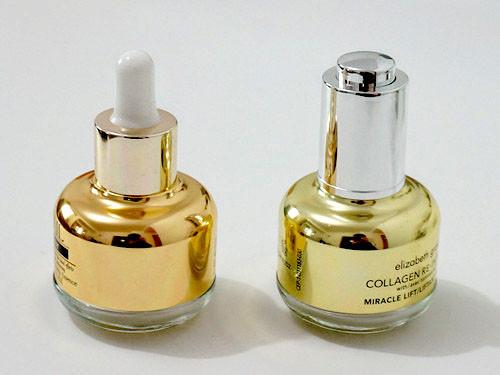 ES-316 glass cosmetic essential oil bottle & bulb dropper pipettes/closures/assemblies