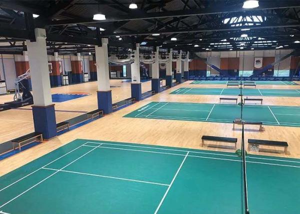Wear Resistance 5mm Vinyl Basketball Court 1.8m Width