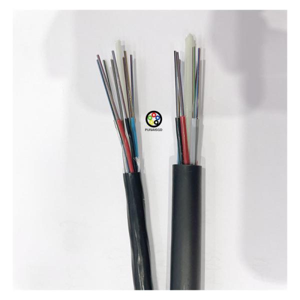 Câble à fibre optique monomode GYFTY 24 36 72 cœurs