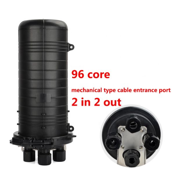 PC 96 Core Fiber Optic Dome Splice Closure
