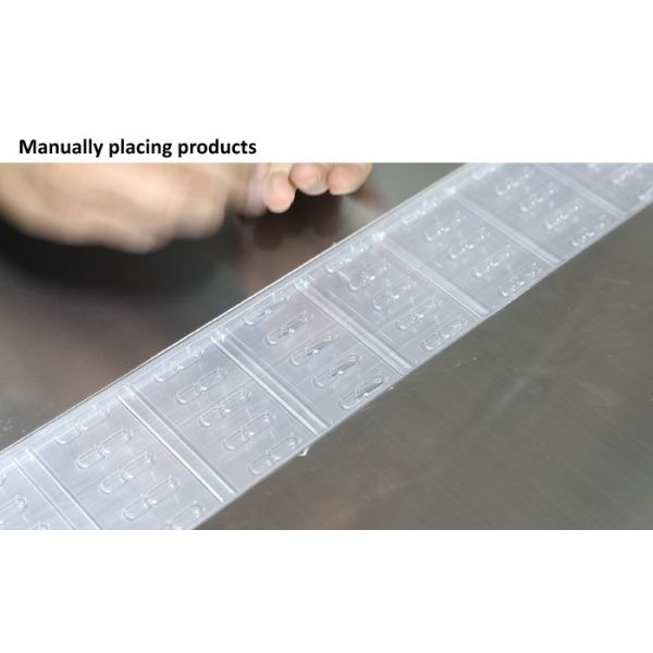 Cartoning Thermoforming Blister Packaging Machine For Dental Cart Needle Parts