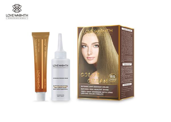 4 / Creme permanente da cor do cabelo de 33 máscaras, jogo da tintura de cabelo branco da família 100%