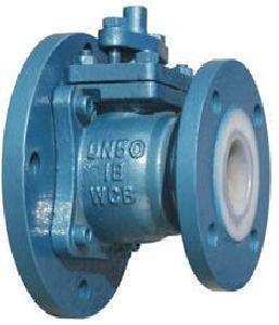 PFTE Lined Ball valve Butterfly valve check valve  stop valve Fluorine lined pipe fittings for Acid Chemical Tank