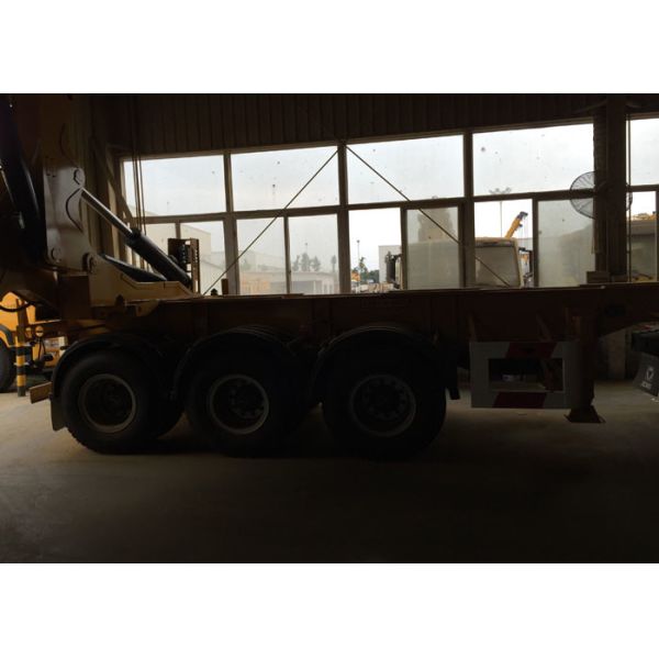 Затяжелитель стороны контейнера трейлера 3 цапф Семи на поднимать контейнер 20фт/40фт