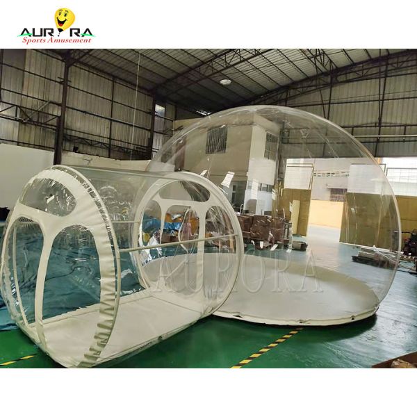 Plastic PVC Inflatable Bubble House Outdoor Camping Transparent Bubble Dome Tent