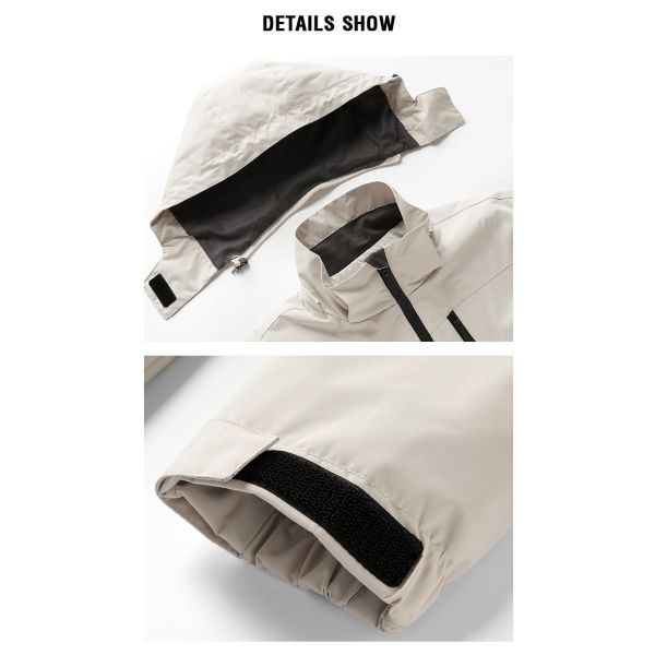 Налаженный гольф водонепроницаемый куртка верхняя одежда пальто водонепроницаемый дождевые костюмы OEM карманы черный нейлон мягкий куртка для мужчин