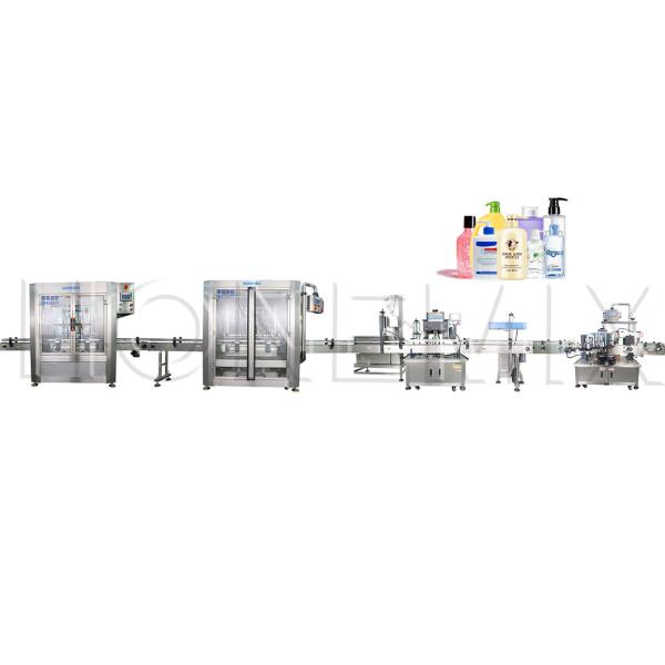 Automatic Liquid Dishwashing Filling Packing Sealing Machine