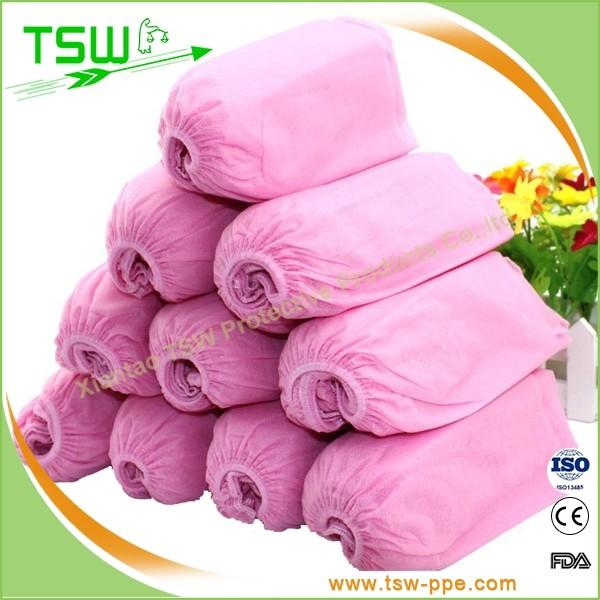 Anti Dust 30g - 45gsm PP Disposable Shoe Cover For Clean Room