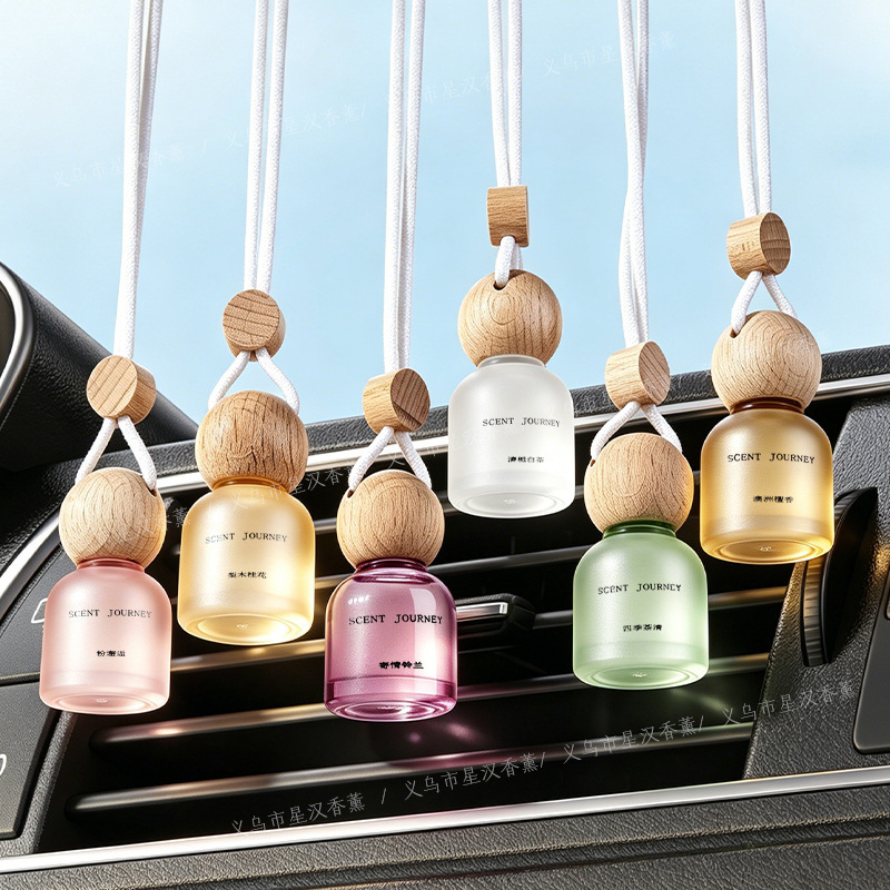 Liquid Mineral Oil Car Fragrance Hanging Bottle Long Lasting Pleasant Aroma