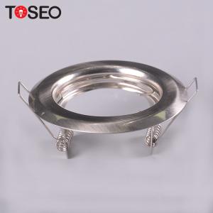 O níquel do cetim que pressiona o círculo Gu10 do metal conduziu Recessed abaixo