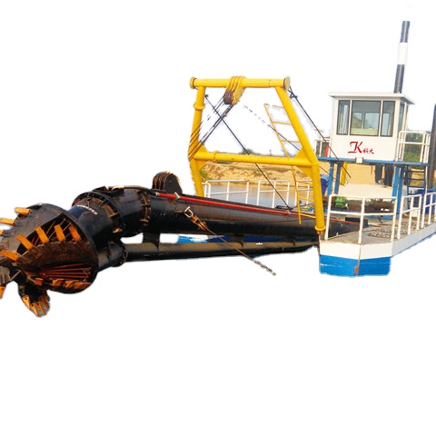Small Csd200 Head Cutter Suction Dredger Ships 40000 KG Capacity 8 Inch