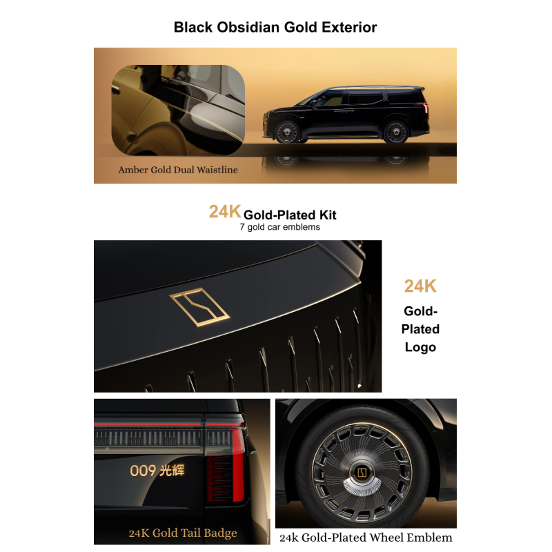 Zeekr Luxury Electric MPV Car 4-Wheel 580kW Power 810Nm Torque 108kWh Battery 4 Seats 702KM CLTC Range New Energy Vehicle