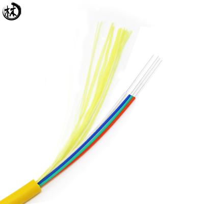 Modo interno de cabo de remendo da fibra ótica da distribuição de 4 núcleos único/multi modo