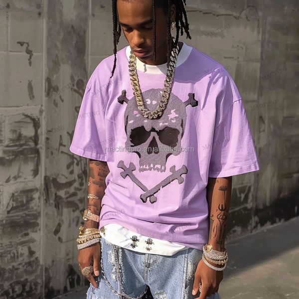 Men'S Cut Raw Hem Cropped Oversized Shirt Women Drop Shoulder Boxy Cropped Men Gender