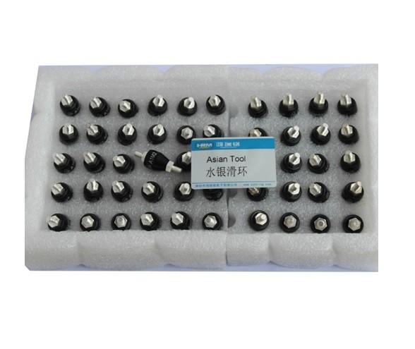 Low Contact Wear  2000RPM Mercury Slip Ring 1 Circuit 20A Current