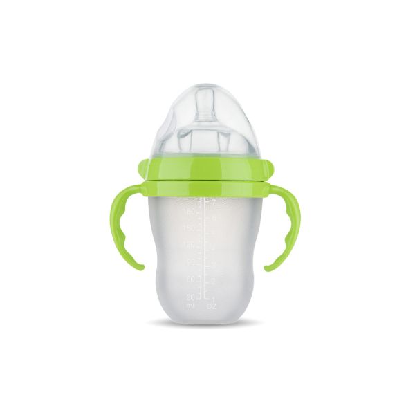 Food Grade Baby Milk Feeding Bottle , Eco Friendly Breastfeeding Friendly Bottles