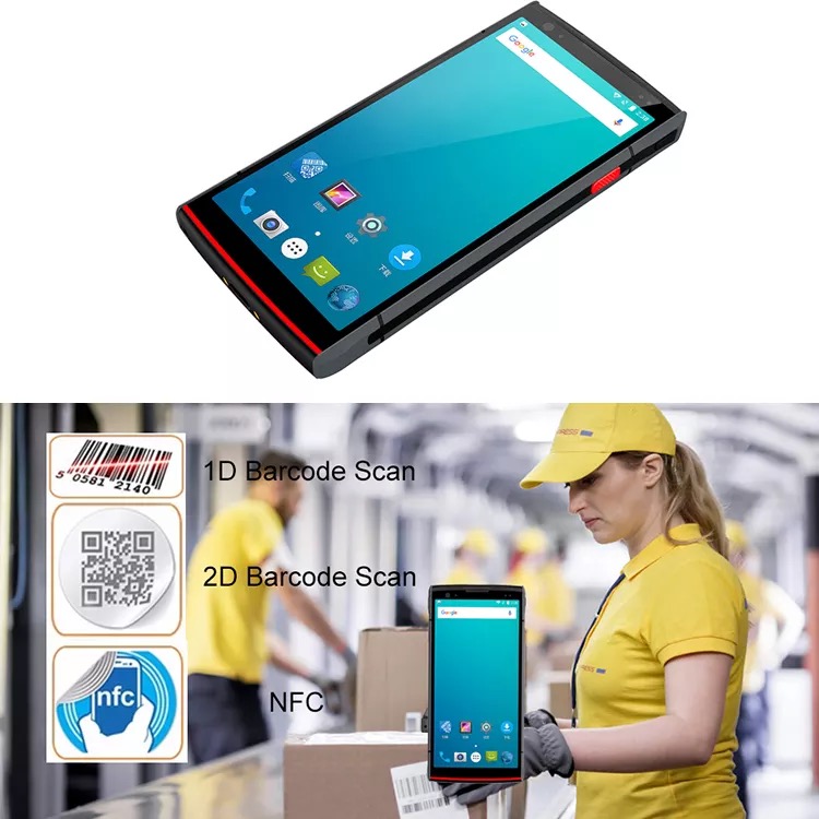Беспроводные андроид блока развертки кода читателя PDA QR штрихкода с памятью для Hopital & срочный