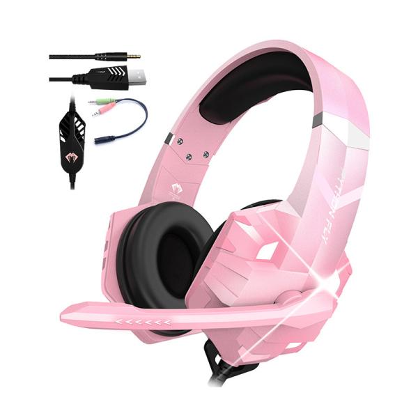 Python Fly G9000 MAX Over The Ear Wired Headphones With Mic For PC And Xbox