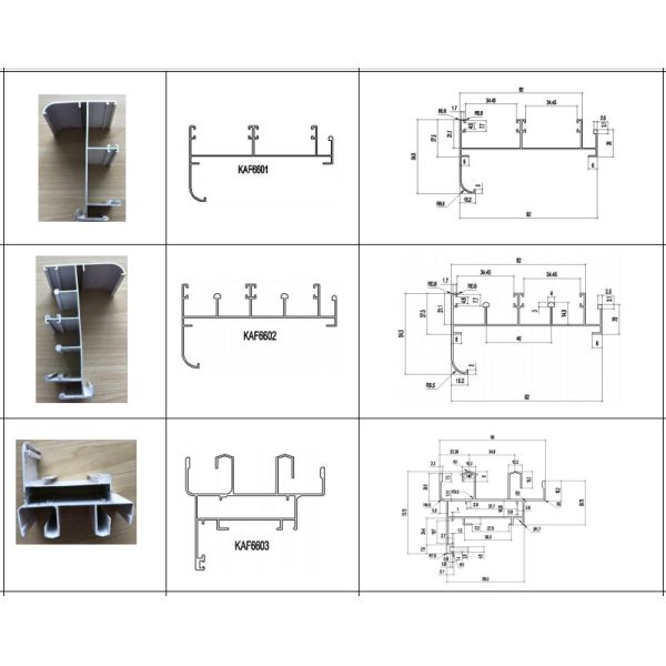 T5 Aluminium Window Extrusions